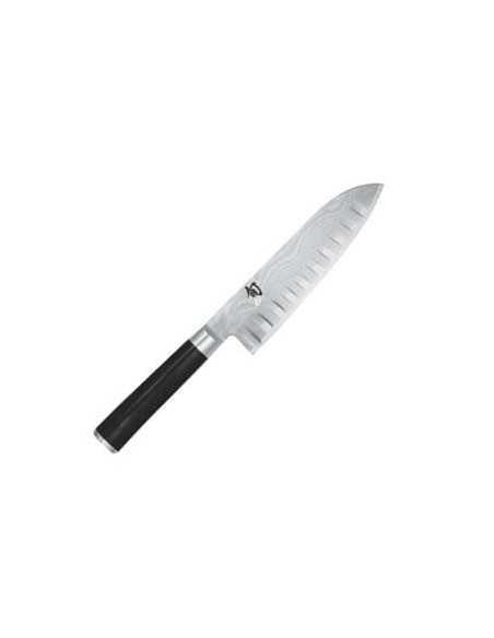 Cuchillo Santoku alveolado 16,5 cm (6,5"") KAI SHUN DAMASCO DM-0718