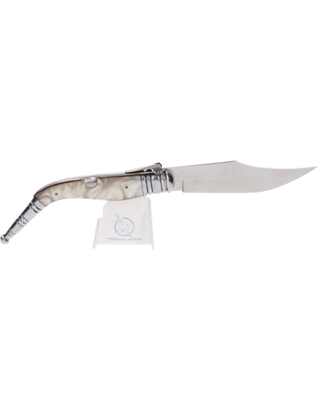 Navaja Albainox Bandolera Nº4 imitacion nacar 16,5 cm
