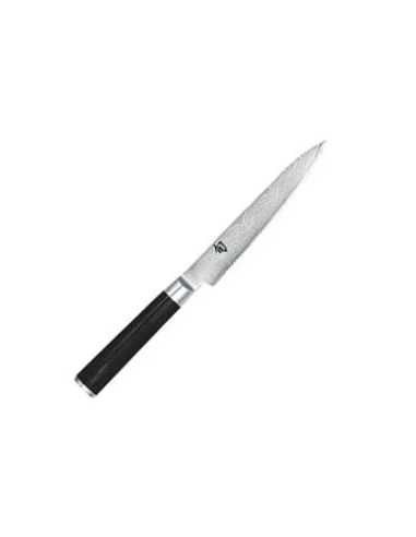 Cuchillo tomate minidentado 15 cm ( 6"") KAI SHUN DAMASCO DM-0722