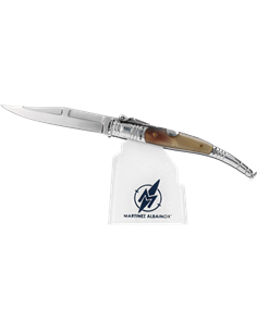 Navaja Albainox Serrana Clasica Asta con hoja de 8,5 Cm 2