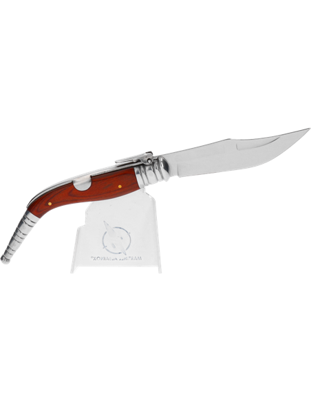 Navaja Albainox Bandolera Nº0 Madera hoja de 9 Cm