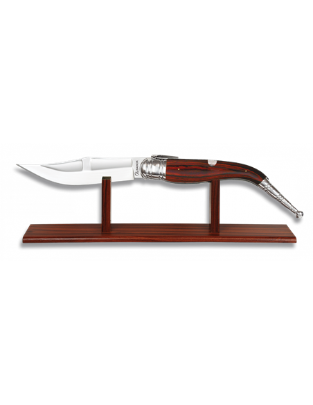 Navaja Albainox Bandolera Gigante Madera hoja de 22 cm