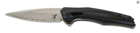 Navaja Salamandra Tek G10 con hoja Acero Damasco VG-10 67 capas de 8,8 cm (820525)