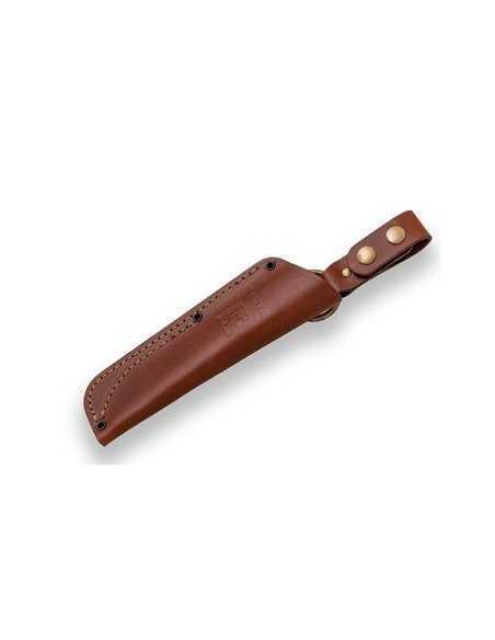 Funda del  cuchillos Bushcraft y Supervivencia Joker Bushlore con mango de Nogal