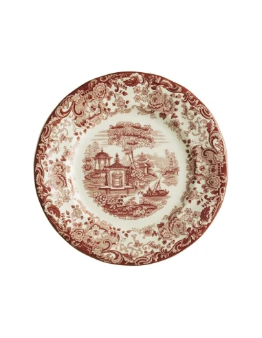 Plato llano colección 202 Rosa