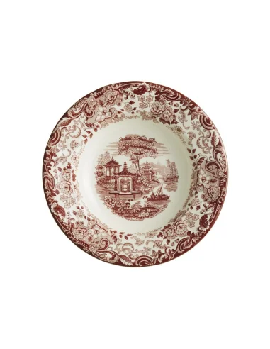 Plato hondo colección 202 Rosa