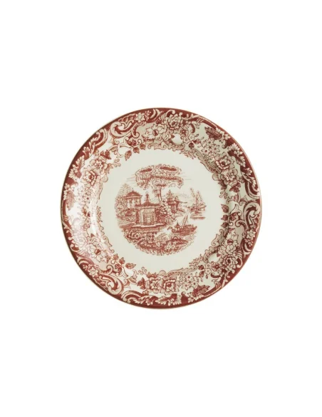 Plato de postre colección 202 Rosa