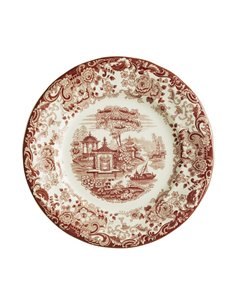 Plato llano 28 cm colección 202 Rosa