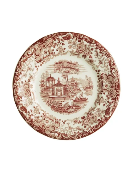 Plato llano 28 cm colección 202 Rosa