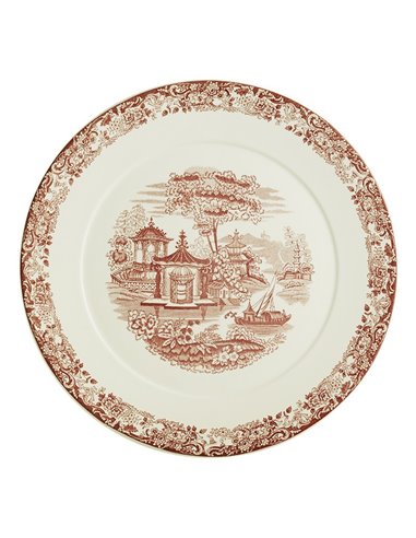 Bajo-plato colección 202 Rosa
