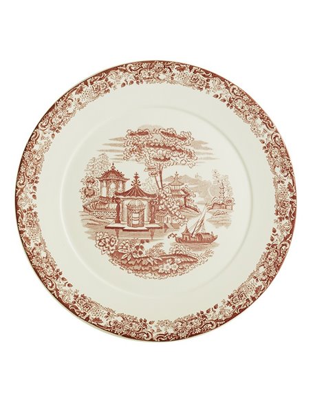 Bajo-plato colección 202 Rosa