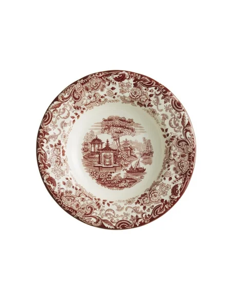 Plato Hondo La Cartuja de Sevilla 202 Rosa