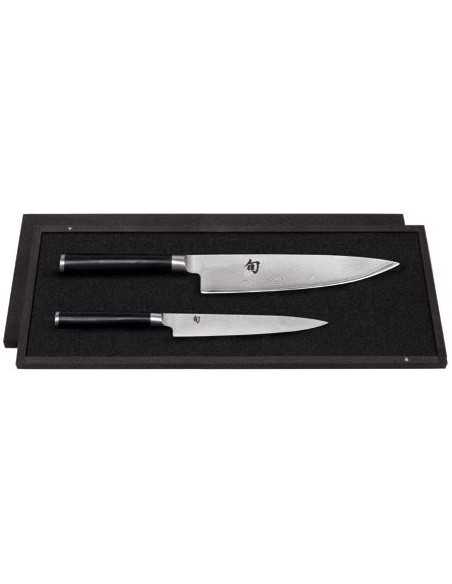 Estuche 2 cuchillos (Fileteador / Chef ) KAI SHUN DMS-220