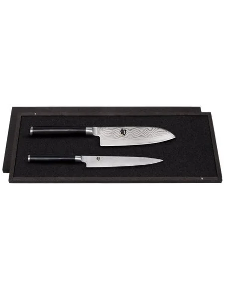 Estuche 2 cuchillos (Fileteador / Santoku ) KAI SHUN DMS-230