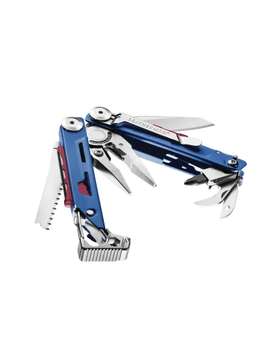 Leatherman SIGNAL, azul lateral