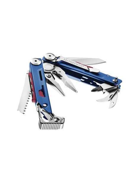 Leatherman SIGNAL, azul lateral