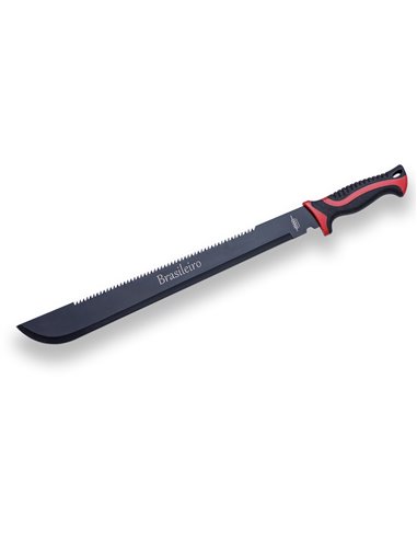 Machete Brasileiro hoja de 46 cm y mango de goma