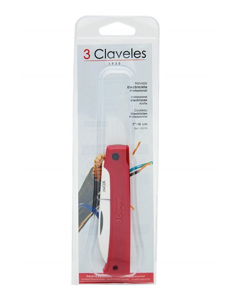 NAVAJA ELECTRICISTA INOX.AISLANTE 7" D 3C