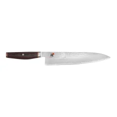 Cuchillo Japonés MIYABI 6000 MCT Gyutoh 24 cm, Madera de Pakka