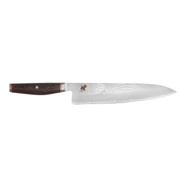 Cuchillo Japonés MIYABI 6000 MCT Gyutoh 24 cm, Madera de Pakka