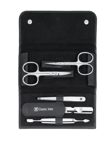 Estuche de manicura 5 piezas, Negro Zwilling Classic 97458-004-0