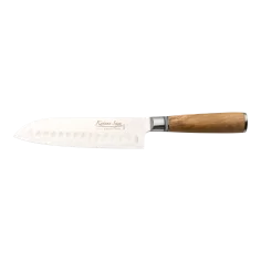 Cuchillo Santoku 18 cm Katana Saya Olivo KSO-02