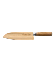 Cuchillo Santoku 18 cm Katana Saya Olivo KSO-02 2