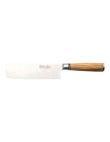 Cuchillo Nakiri 18 cm Katana Saya Olivo KSO-03