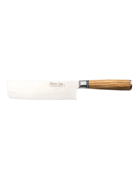 Cuchillo Nakiri 18 cm Katana Saya Olivo KSO-03