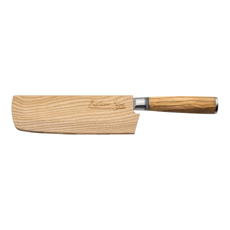Cuchillo Nakiri 18 cm Katana Saya Olivo KSO-03