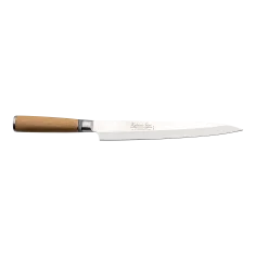 Cuchillo Yanagi 24 cm Katana Saya Olivo KSO-06