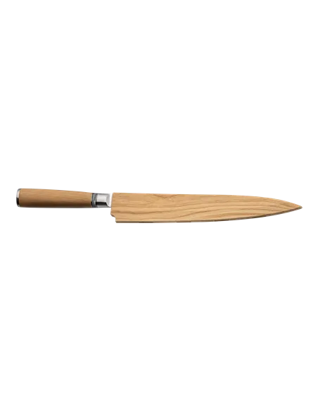 Cuchillo  Yanagi 24 cm Katana Saya Olivo KSO-06