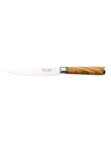 Cuchillo Utilitario 12 cm Katana Saya Olivo KSO-12