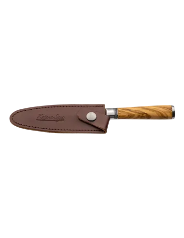 Cuchillo Utilitario 12 cm Katana Saya Olivo KSO-12