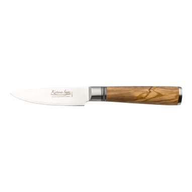 Cuchillo Pelador 9 cm Katana Saya Olivo KSO-11