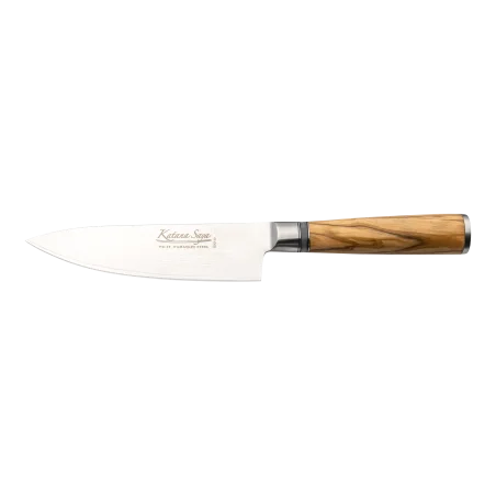Cuchillo Chef 15 cm Katana Saya Olivo KSO-14