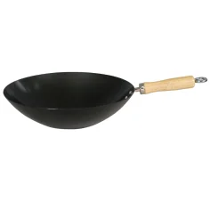 Wok en Acero al Carbono Antiadherente 27cm