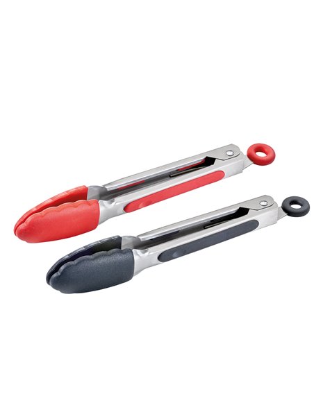 Pinzas 21 cm  Punta Silicona
