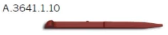 Palillo grande rojo para personalizar Victorinox 2