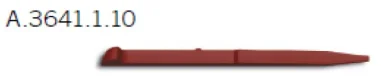 Palillo color rojo para personalizar Victorinox de 91 mm