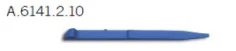 Palillo pequeño azul para personalizar Victorinox de 58 mm 2