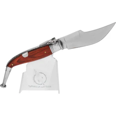 Navaja Jerezana nº 2 hoja de 11,5 cm Mango madera stamina roja