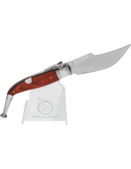 Navaja Jerezana nº 1 hoja de 8,5 cm Mango madera stamina roja