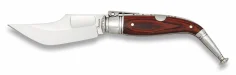Navaja Jerezana nº 0 hoja de 8 cm Mango madera stamina roja