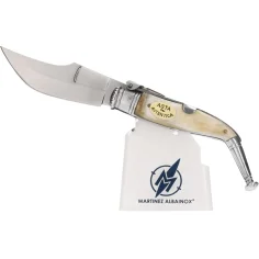 Navaja Jerezana nº 1 hoja de 8,5 cm Mango Asta de Toro 2