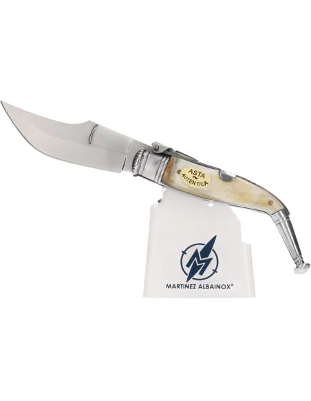 Navaja Jerezana nº 1 hoja de 8,5 cm Mango Asta de Toro