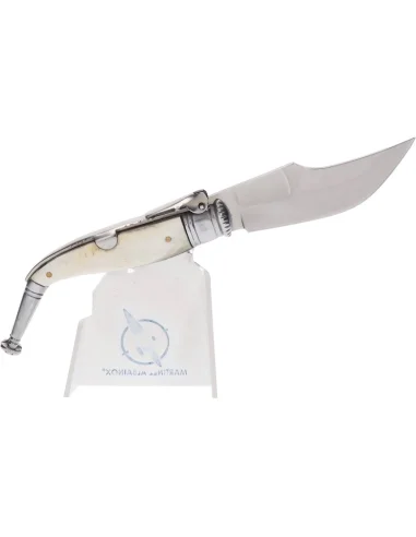 Navaja Jerezana nº 1 hoja de 8,5 cm Mango Asta de Toro