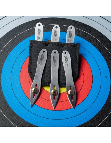Juego de 3 Cuchillos Lanzadores 15 cm CUDEMAN 