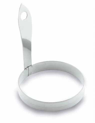 Molde huevo-sandwich redondo Ø 8,5 cm INOX 18/10
