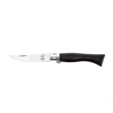 Navaja de bolsillo línea Italiana con mango de madera ebano y hoja de 87 mm